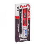 Pentel + Silgi + Min 3'lü Set 0.5 mm Versatil Kalem