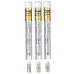 Pentel Silgi Refill P205 Pentel GraphGear 1000 GraphGear 500 Sharplet PG500 PG300 P200 Kerry Energize Sterling Flexfit Technica-X &Executive Z2-1N gibi çoğu kalem için (3 tüp ve 1 silgi içeren paket,