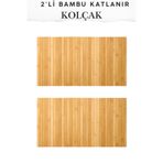 Penthouse Bambu Koltuk Kenarı, Koltuk Sehpası, Yan Sehpa, Koltuk Matı, Bambu Kenar Sehpa