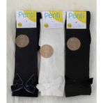 Penti 3^lü Paket Kız Çocuk Ribbon Pantolon Çorabı - Siyah - Beyaz - Lacivert - 4 - 5 Yaş