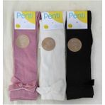 Penti 3^lü Paket Kız Çocuk Ribbon Pantolon Çorabı - Siyah - Beyaz - Pembe - 4 - 5 Yaş