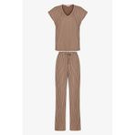 Penti Açık Kahverengi Hera Pantolon Pijama Takımı