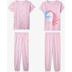 Penti Açık Pembe Kız Çocuk Sleepycorn Pamuklu 2'li Pijama Takımı - 8 - 9 Yaş