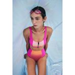 Penti Aysu Türkoğlu Koleksiyonu 36 Pembe Aure Fermuar Detaylı Fuşya Bikini Üstü