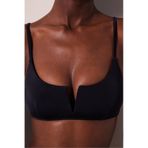Penti Basic Derin V Siyah Bikini Üstü