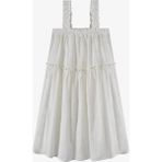 Penti Beyaz Kız Çocuk White Texture Elbise - 13 - 14 Yaş