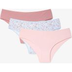 Penti Blue Story Şal Desenli Düşük Bel 3'lü Slip Külot - XL - Renkli