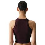 Penti Bordo Seamless Dikişsiz Halter Yaka Askılı Atlet