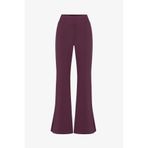 Penti Bordo Side Split Modal Flare İspanyol Paça Pantolon