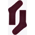 Penti Bordo Warm Fuzzy Soket Çorap