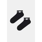 Penti Bowtie Line Siyah Soket Çorap - Standart