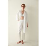 Penti Bridal Saten Beyaz Pijama Altı-gelin Koleksiyonu
