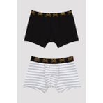 Penti Çok Renkli Erkek Çocuk Oyun Konsolu Desenli 2'li Boxer - 6 - 7 Yaş
