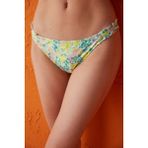 Penti Çok Renkli Grace Çiçek Desenli Bikini Altı - 36