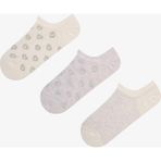 Penti Cute Hearts 3'lü Sneaker Çorabı - 36 - 40 - Çok Renkli