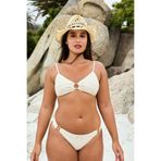 Penti Ekru Rosaldi Crochetta Hot Bikini Üstü