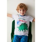 Penti Erkek Çocuk Dinozor Baskılı Pijama Takımı - 3 - 4 Yaş - Renkli