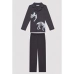 Penti Erkek Çocuk Fosil Pijama Set - Çok Renkli - 5 - 6 Yaş
