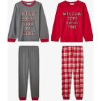 Penti Erkek Çocuk Guests Ekoseli Pamuklu Uzun Kollu 2'li Pijama Takımı - Renkli - 6 - 7 Yaş