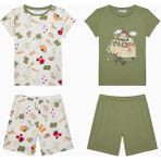 Penti Erkek Çocuk Market Pamuklu Çok Renkli 2li Pijama Takımı - 6 - 7 Yaş