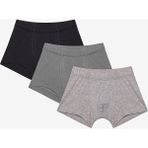 Penti Erkek Çocuk Siyah Solid 3lü Çok Renkli Boxer - 3 - 4 Yaş