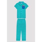 Penti Erkek Çocuk Snacks Çok Renkli Pijama Takımı - 5 - 6 Yaş
