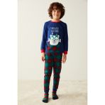 Penti Erkek Çocuk Snow Lover Pijama Takımı - 4 - 5 Yaş - Lacivert