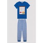 Penti Erkek Çocuk The Menü Çok Renkli Pijama Takımı - 4 - 5 Yaş
