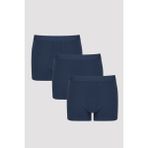 Penti Erkek Pamukl Basic Mavi 3'lü Boxer Külot - İndigo - 2XL