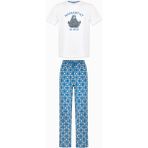 Penti Erkek Renkli Namastay in Bed Pijama Takımı - Çok Renkli - 2XL