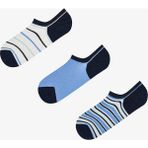 Penti Erkek Renkli Ocean Lines 3'lü Sneaker Çorabı - 43 - 46