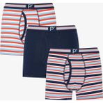 Penti Erkek Renkli Retro Checks Çoklu Boxer - Çok Renkli