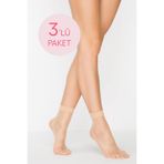 Penti Fit 15 Açık Ten 3'lü Soket Çorap, Kadın