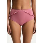 Penti Gül Pembesi New High Ruffle Bikini Altı - 38