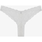 Penti Kırık Beyaz Lace Dantel V Model Brazilian Külot - XS
