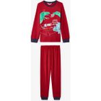 Penti Kırmızı Erkek Çocuk Dinozor Baskılı Uzun Kollu Termal Etkili Pijama Takımı - Çok Renkli - 3 - 4 Yaş