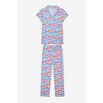 Penti Kız Çocuk Colorful Bows Pamuklu Gömlek Kırık Beyaz Pijama Takımı