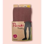 Penti Kız Çocuk Gri Pamuk Külotlu Çorap - 2 - 4 Yaş - Açık Pembe
