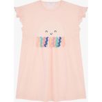 Penti Kız Çocuk Jellyfish Pamuklu Elbise - Pembe - 9 - 10 Yaş