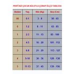 Penti Kız Çocuk Koala Külotlu Çorap - 90 Jean - 4 9-10Yş