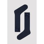 Penti Kız Çocuk Navy Ribbon Pantolon Çorabı