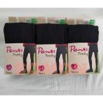 Penti Kız Çocuk Pamuk Külotlu Çorap ( Pretty Pamuklu Külotlu Çorap ) 3 'lü - 4 - 5 Yaş - Siyah