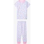 Penti Kız Çocuk Playful Pamuklu Lila Unicorn Pijama Takımı - 4 - 5 Yaş