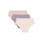 Penti Kız Çocuk Together Organic 3Lü Slip Külot,Renklı 3-4 Yaş