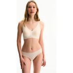 Penti Krema Pembesi Invisible Görünmez Contour Balensiz Sütyen - XL