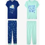 Penti Lacivert Erkek Çocuk Cosmic Nap Pamuklu 2'li Pijama Takımı - 13 - 14 Yaş