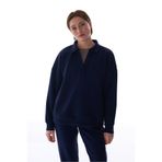 Penti Lacivert Polo Yaka Modal Sweatshirt