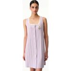 Penti Lila Blossom Solid Pamuklu Gecelik - 2XL