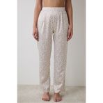 Penti Lilah Saten Ekru Pantolon Pijama Altı
