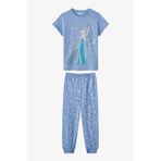 Penti Mavi Kız Çocuk Lic Erkek Çocuk Frozen Pamuklu Pijama Takımı